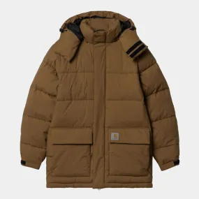 Abrigo Marrón Carhartt Milter Jacket Tamarind S