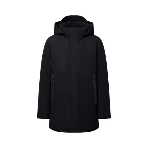 Abrigo Parka Negro Ecoalf Parkoalf Black L