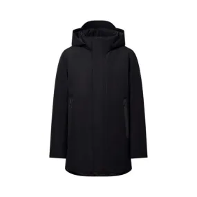 Abrigo Parka Negro Ecoalf Parkoalf Black L