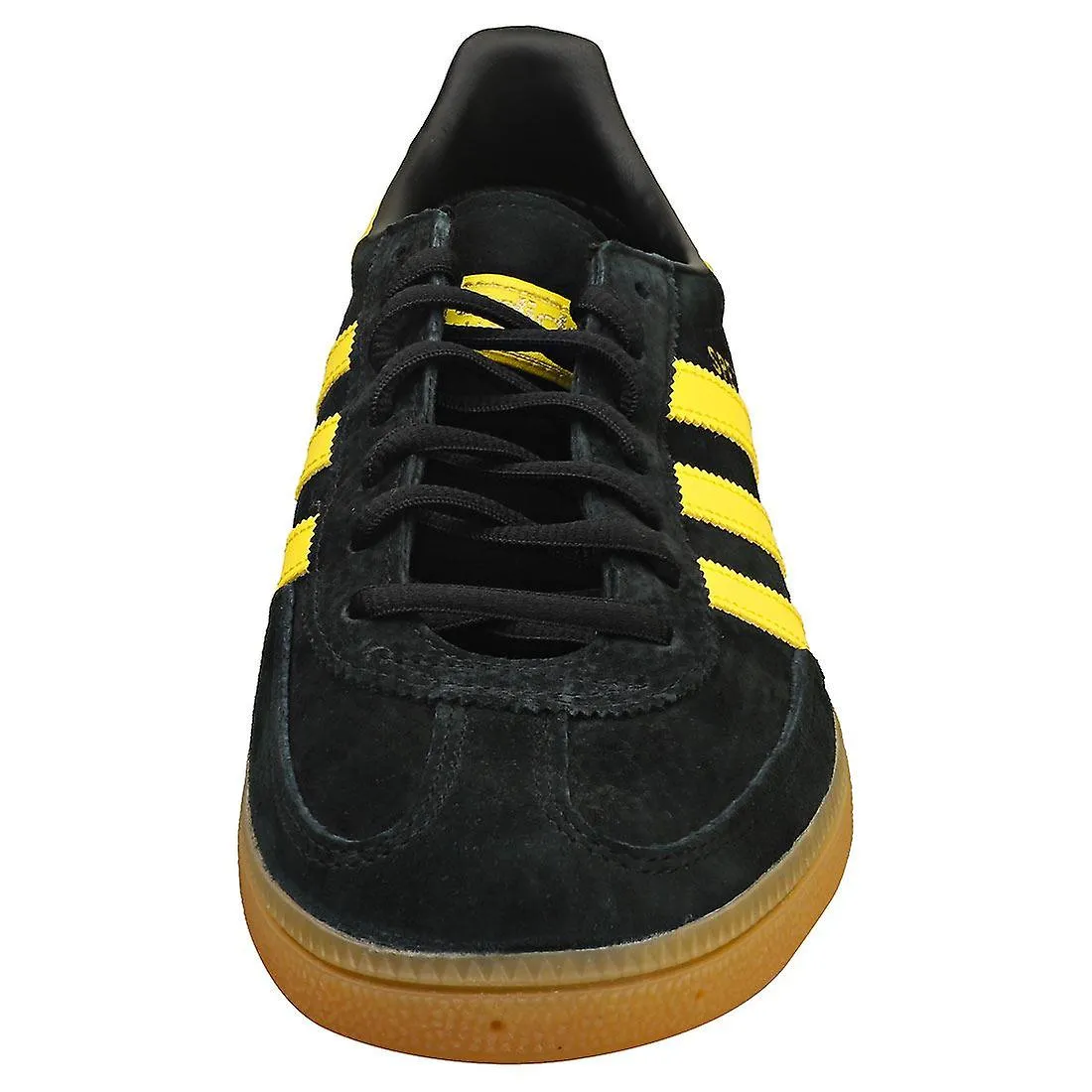 adidas Handball Spezial Mens Casual Trainers en Negro Amarillo