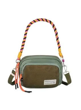 Bandolera Munich Camera Deep Verde Para Mujer