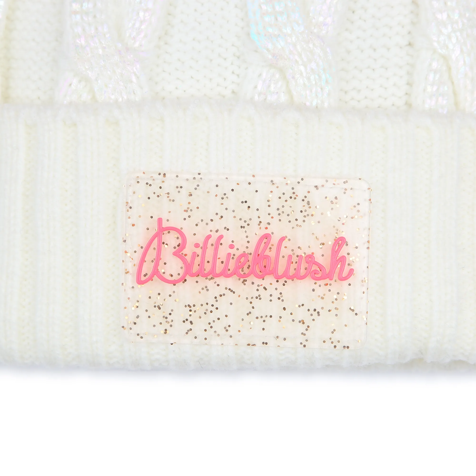 BILLIEBLUSH Gorro con pompones y ochos