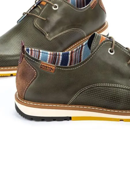 blucher pikolinos berna m8j verde para hombre