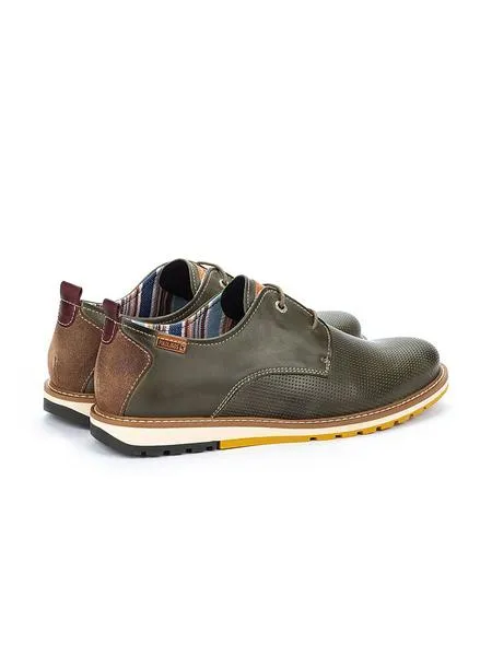 blucher pikolinos berna m8j verde para hombre