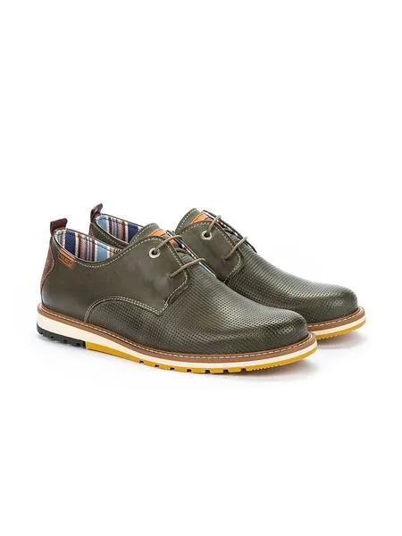 blucher pikolinos berna m8j verde para hombre