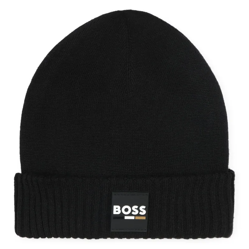 BOSS Gorro de punto con vuelta