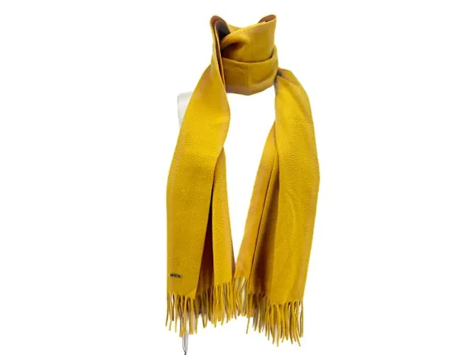 Bufandas LORO PIANA T.  Cachemira Amarillo 