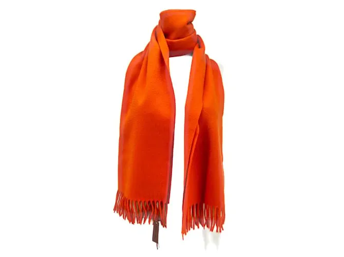 Bufandas LORO PIANA T.  Cachemira Naranja 