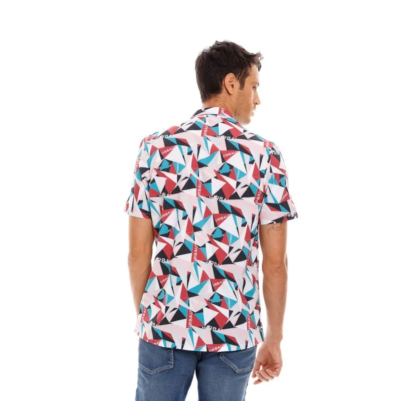 Camisa Manga Corta Para Hombre Girbaud