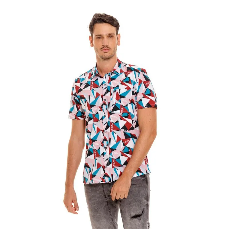 Camisa Manga Corta Para Hombre Girbaud