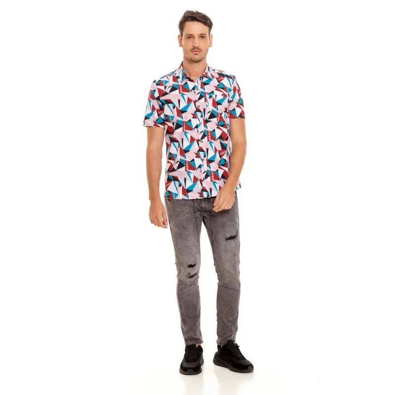 Camisa Manga Corta Para Hombre Girbaud