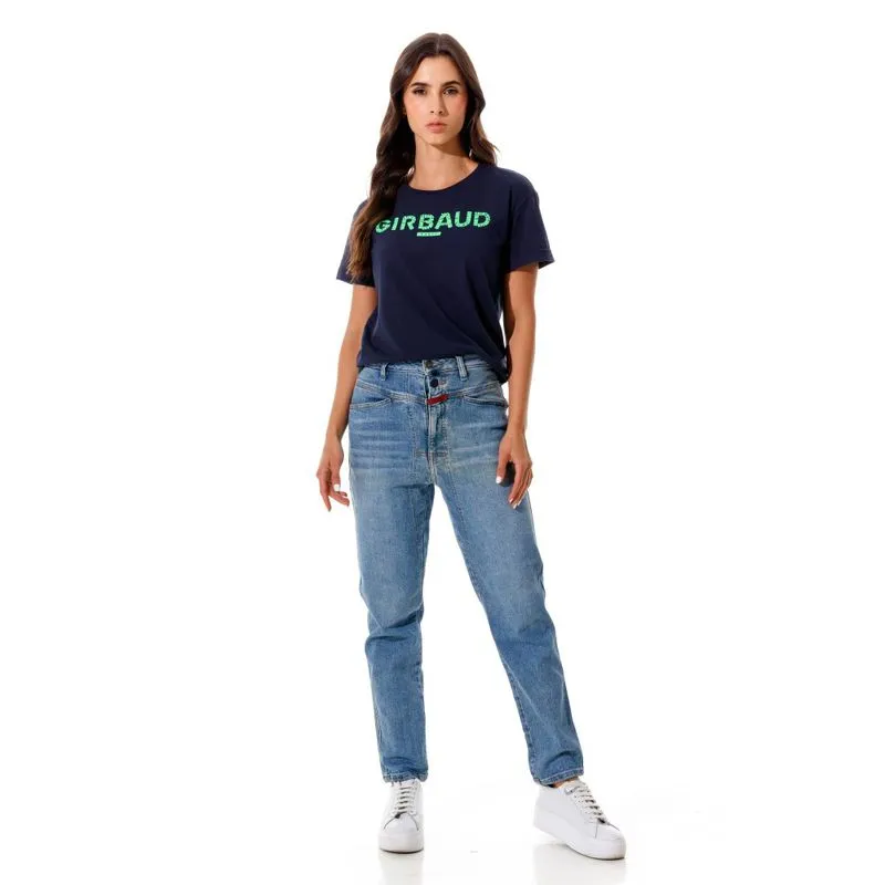 Camiseta Manga Corta Para Mujer Madame Girbaud