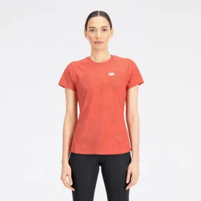 Camiseta Manga Corta Para Mujer New Balance