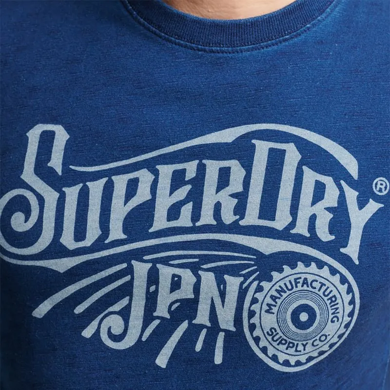 Camiseta Para Hombre Vintage Indigo Superdry 55495