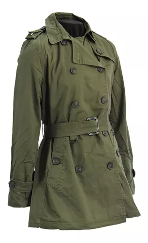 Campera Mujer Piloto Microfibra Impermeble Trench Especial