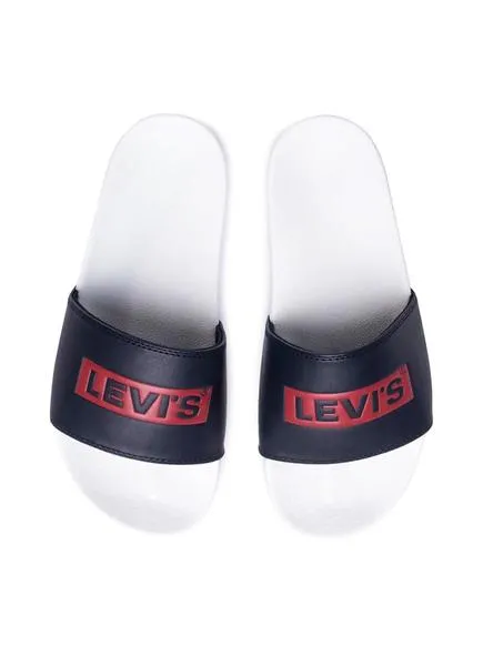 chanclas levis june babytab marino para hombre