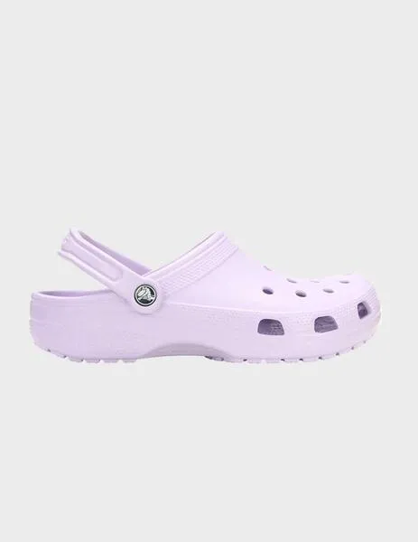 Crocs Zuecos  Classic U morado para mujer