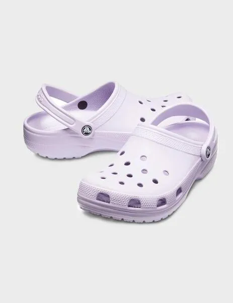 Crocs Zuecos  Classic U morado para mujer