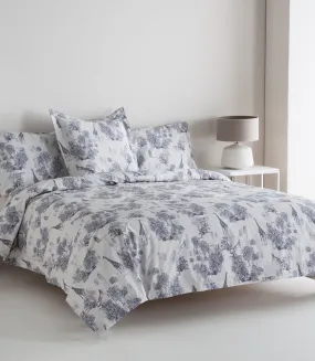 Funda Nórdica Reversible Percal 200h Cama 105 - Tout Le Jour Azul