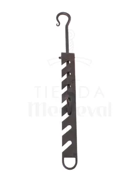 Gancho ajustable para cocina medieval (51-80 cm.)