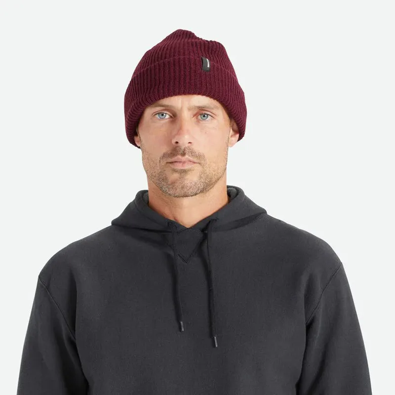 Gorro Brixton: Heist Beanie (Mahogany)