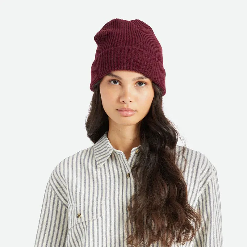 Gorro Brixton: Heist Beanie (Mahogany)