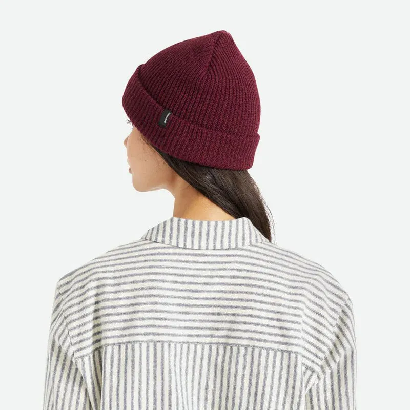 Gorro Brixton: Heist Beanie (Mahogany)