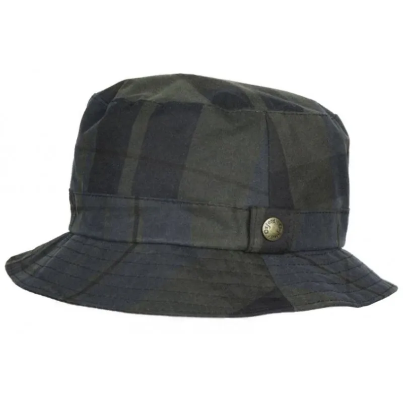 Gorro encerado Oxford Blue Bush Tartan Dundee