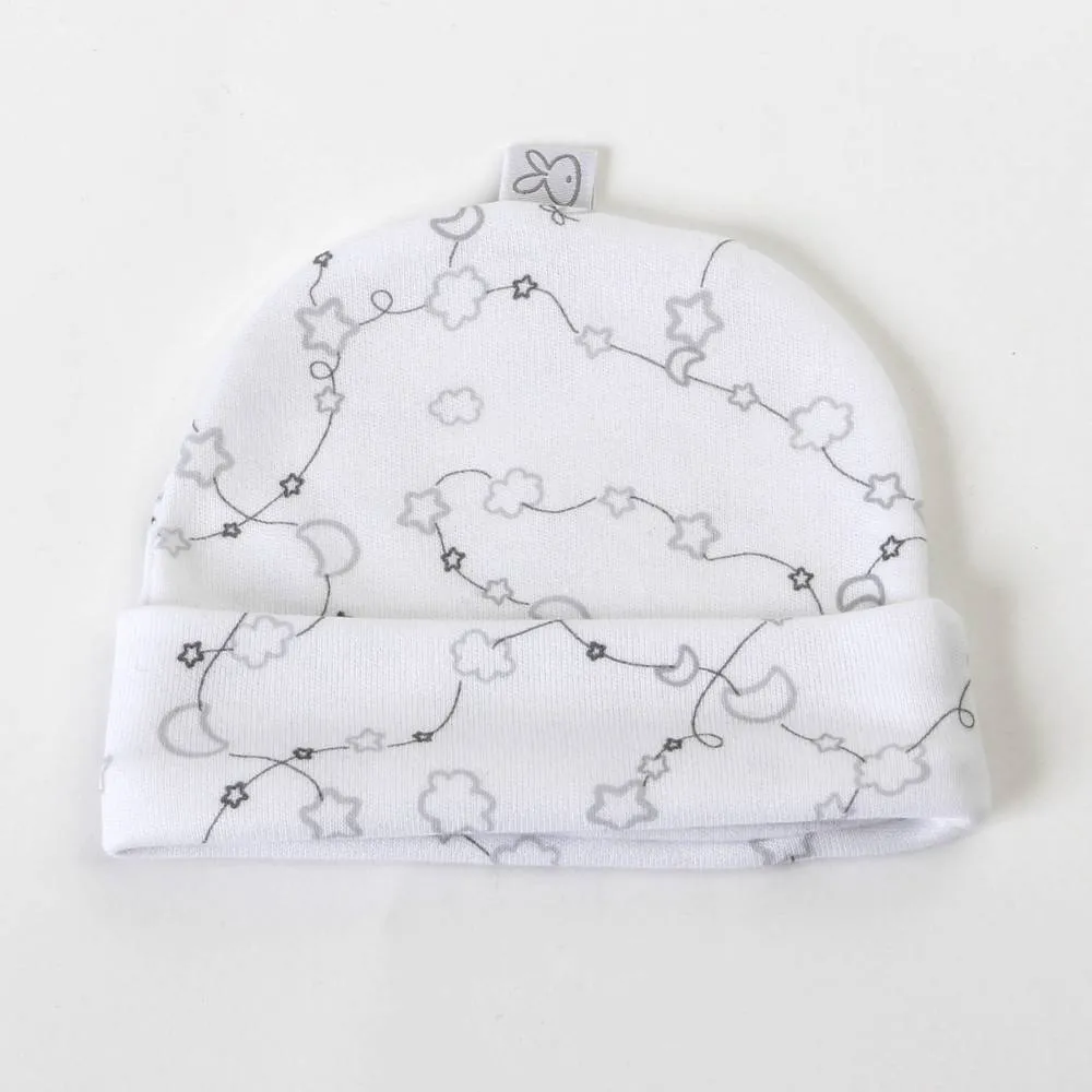 Gorro Recién nacido Beltin newborn CIELO gris