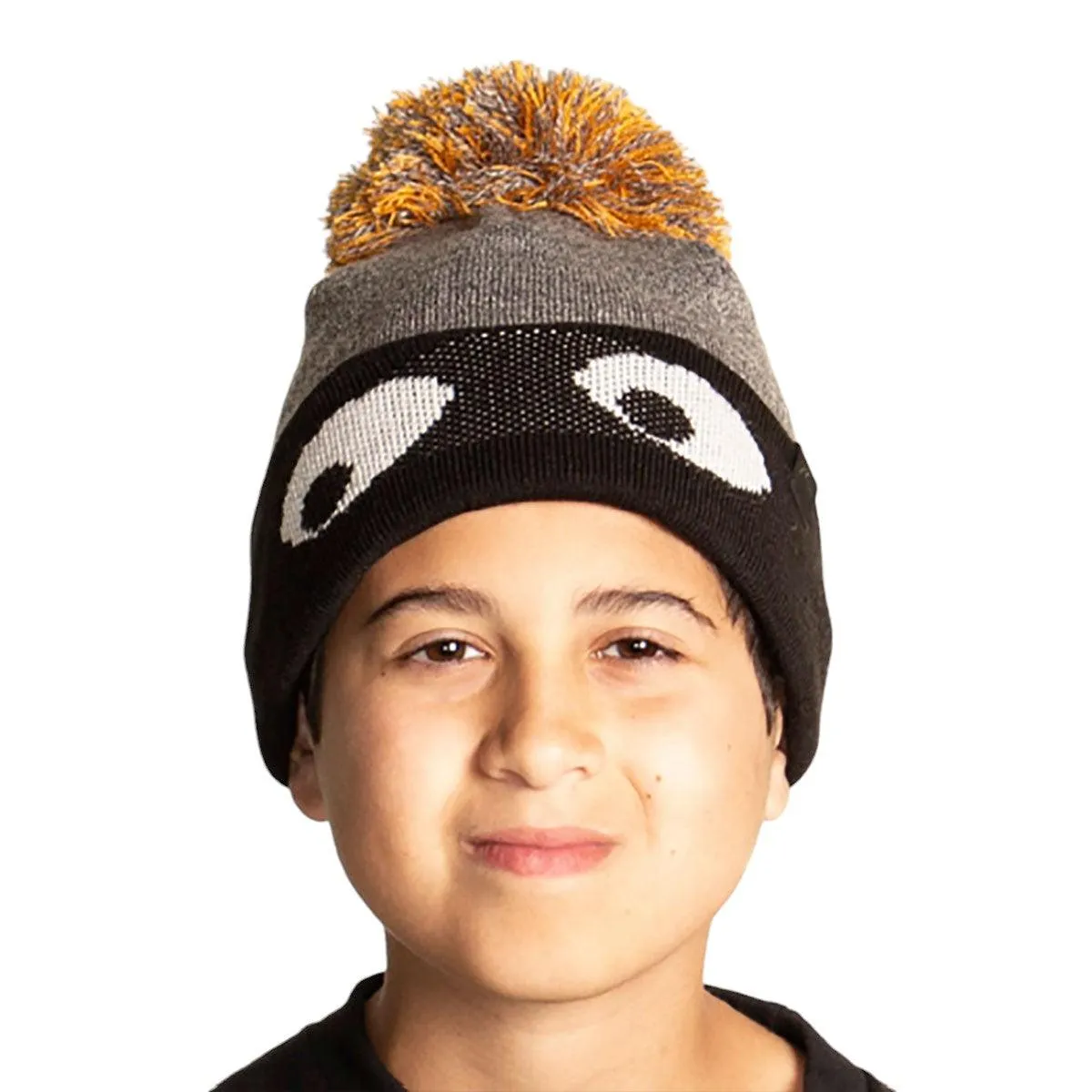 Gorro Rusty Inja Niño Gris Negro