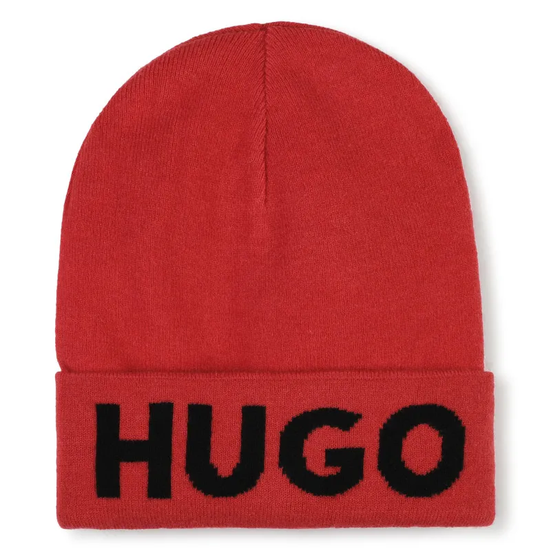 HUGO Gorro de punto con vuelta