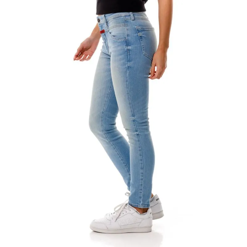 Jean Stretch Para Mujer Pedal Pusher Girbaud