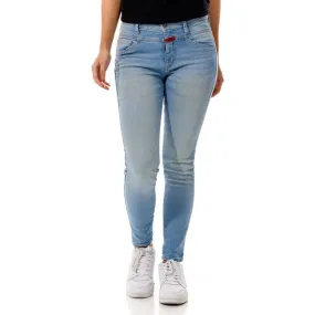 Jean Stretch Para Mujer Pedal Pusher Girbaud