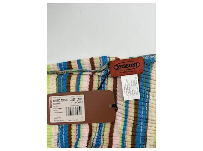 MISSONI Bufandas T.  Viscosa Multicolor 