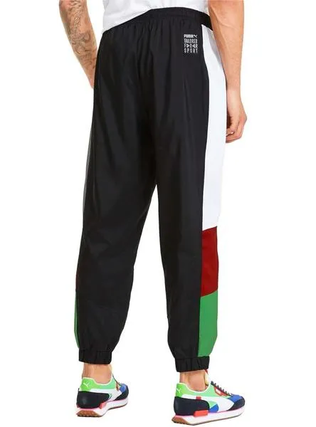 pantalon puma tailored negro para hombre