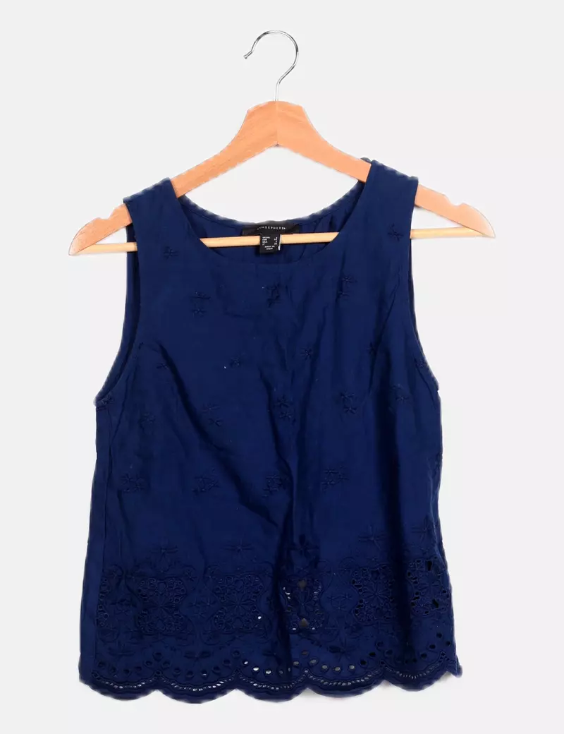 Primark Blusa azul marino casual