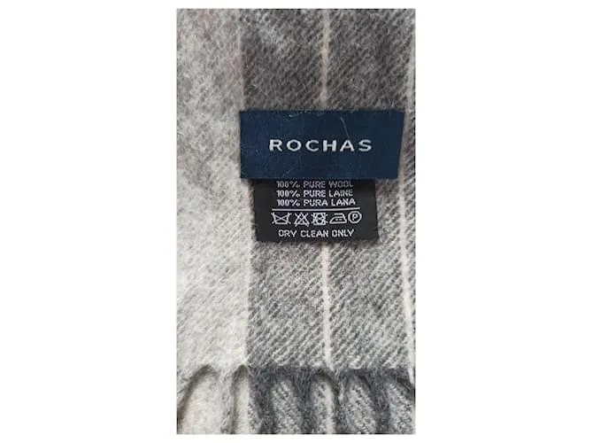 Rochas Hombres bufandas Gris 