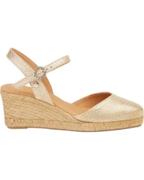 Sandalias de Mujer LA VALETA ALPARGATAS ORO