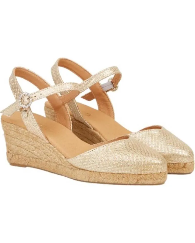 Sandalias de Mujer LA VALETA ALPARGATAS ORO