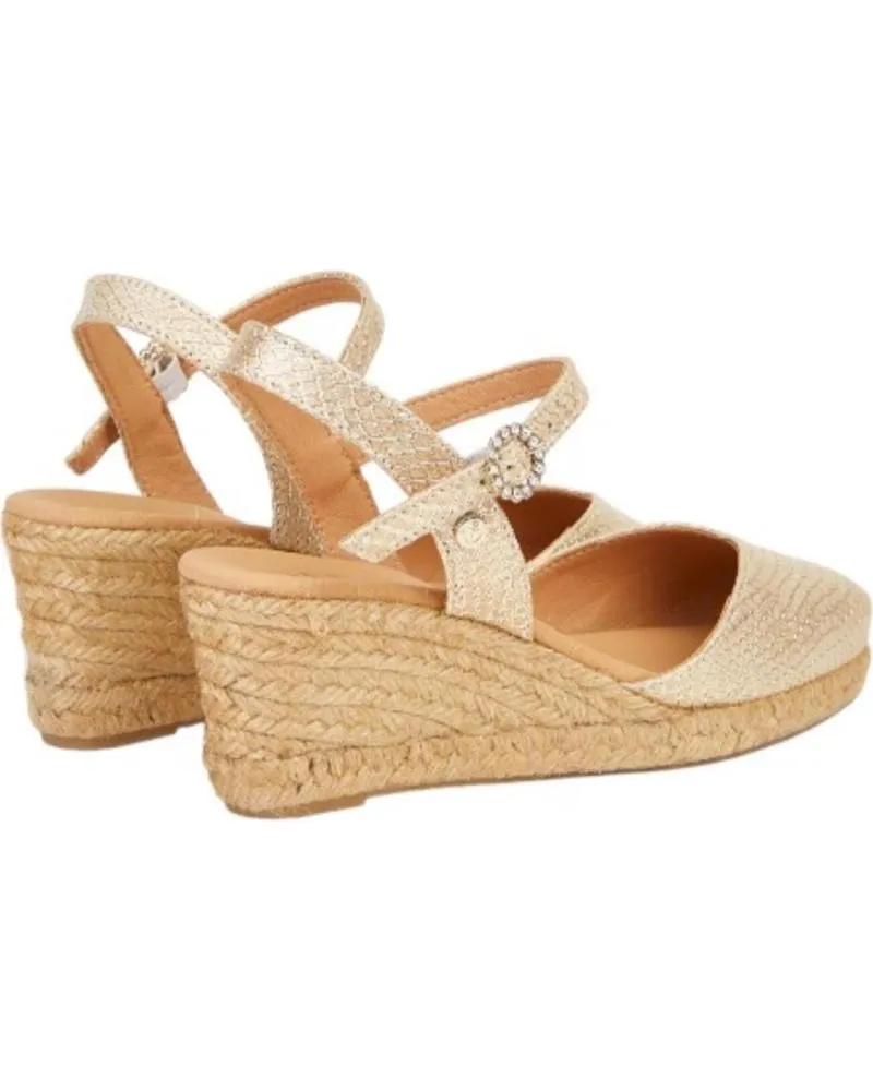 Sandalias de Mujer LA VALETA ALPARGATAS ORO