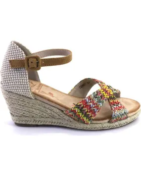 Sandalias MANDARINA  de Mujer 729 ALPARGATAS DE MUJER  MULTICOLOR