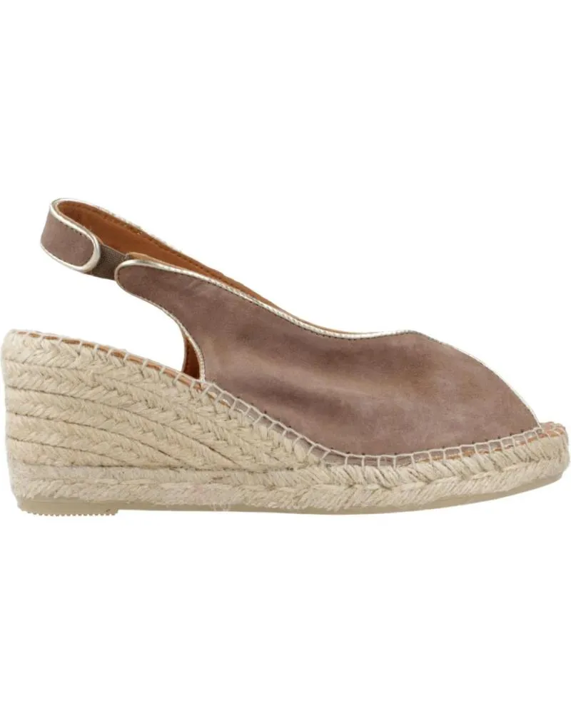 Sandalias TONI PONS  de Mujer ALPARGATAS MUJER MODELO LESLIE COLOR MARRON  TAUPE