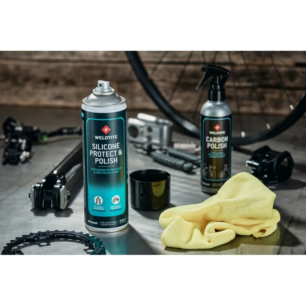 Silicona Aerosol Weldtite Protectora para Bicicleta 