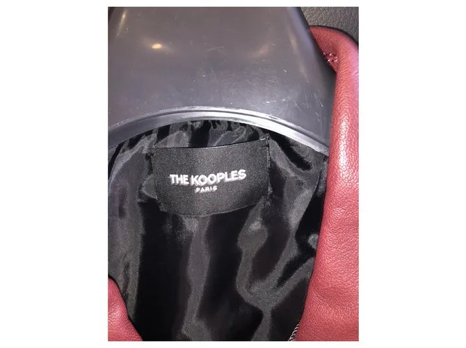 The Kooples Chaquetas Burdeos 