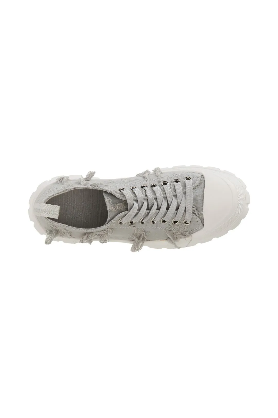 zapatillas deportivas de tejido deshilachado pearl