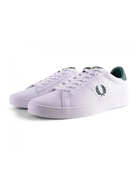 zapatillas fred perry spencer blanco para hombre